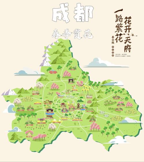 成都春日旅游线路_成都春游特色景点_成都休闲效果好不好