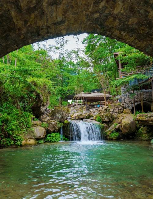 成都休闲哪里好_成都避暑胜地推荐_溪边森林的清凉